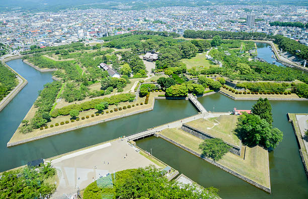 istock Goryokaku Park in Hakodate Japan2 474672291