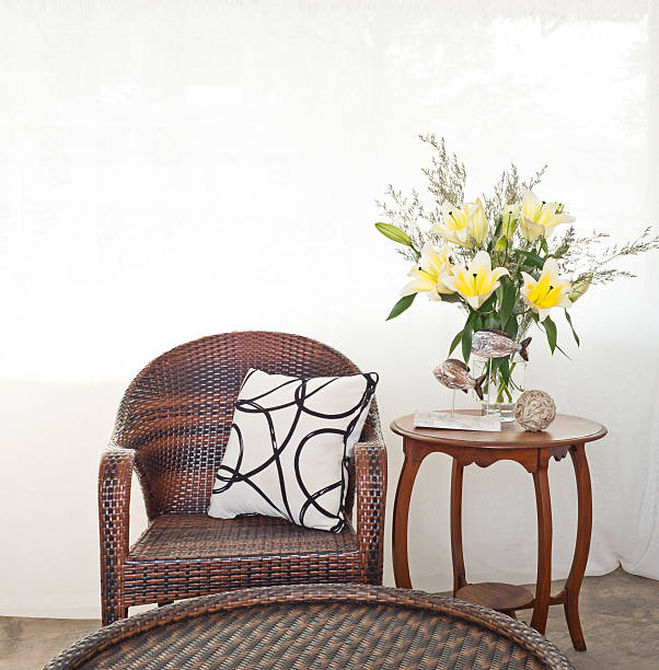 istock Outdoor furniture as interior setting 474673039