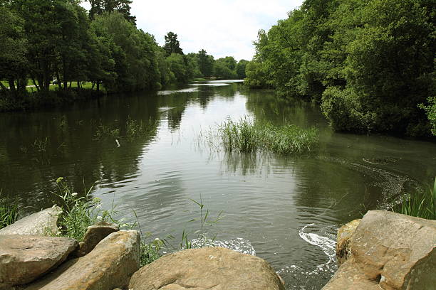 Virginia Water stock photo