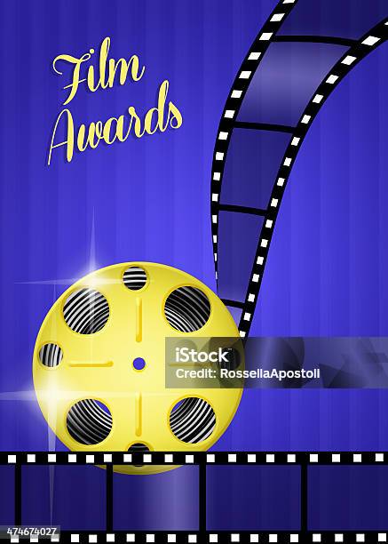 Film Awards Vecteurs libres de droits et plus d'images vectorielles de Acteur - Acteur, Appareil photo, Art