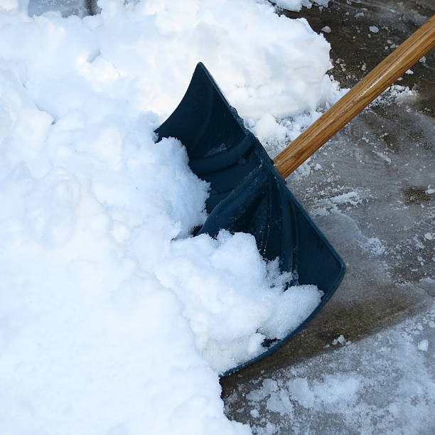 Shoveling Snow after a winter storm
