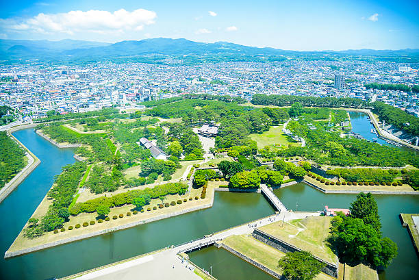 istock Goryokaku Park in Hakodate Japan1 474674611