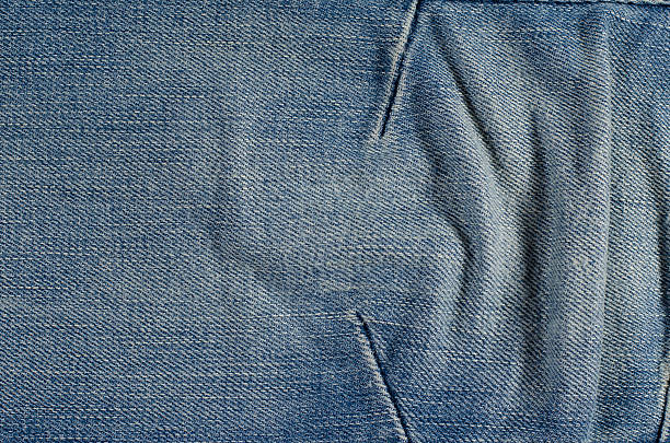 Denim fabric texture background. stock photo