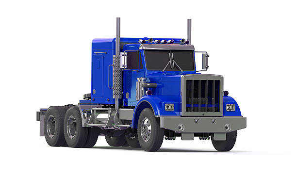 istock 3d blue truck isolated on white 474674817