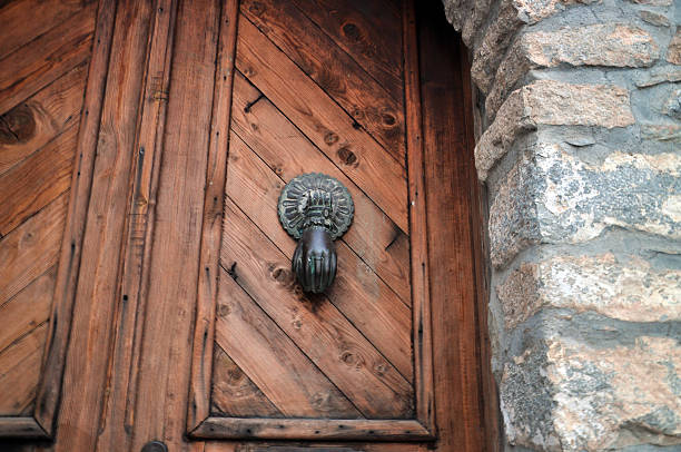 istock Old wooden door 474674939