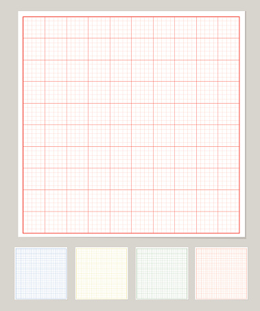 Graph Paper Set Design Page Graph Paper Set Stock Illustration - Download Image Now - 2015 ...