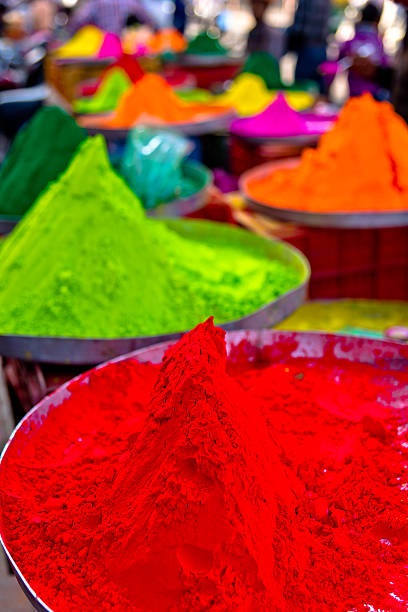istock Holi powder for sale in India 474676896