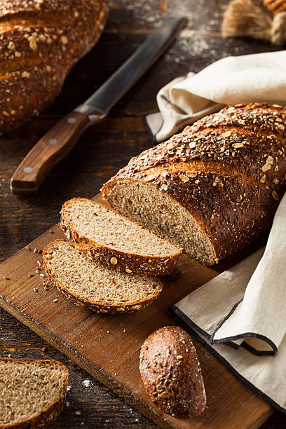 istock Organic Homemade Whole Wheat Bread 474679302