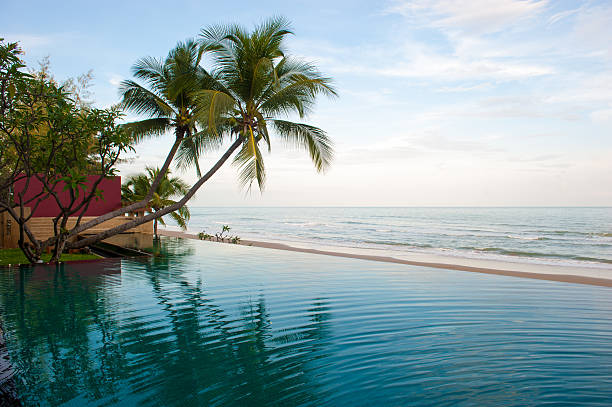 istock Swimming pool and Sea View 474679806