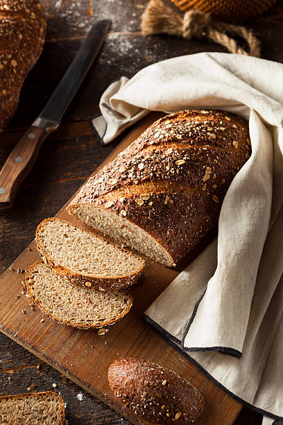 istock Organic Homemade Whole Wheat Bread 474682868