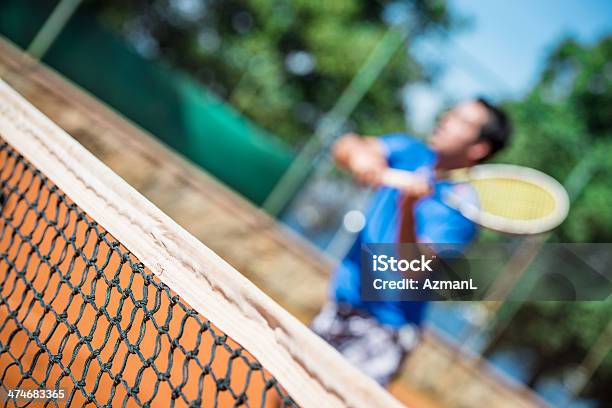 Da Tennis - Fotografie stock e altre immagini di Cielo - Cielo, Tennis, 30-34 anni