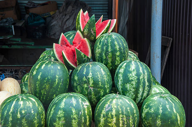 istock Watermelon is sold at the Bazaar 474688466