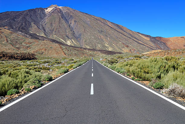 istock Mountain road, Tenerife 474693291