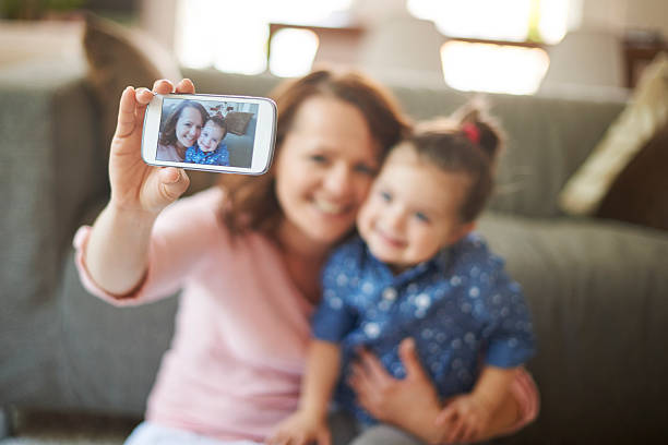 istock Selfie with my little princess 474694266