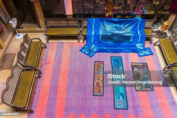 Inside Jivan Villas Patwon Ki Haveli Jaisalmer Rajasthan India Stock Photo - Download Image Now