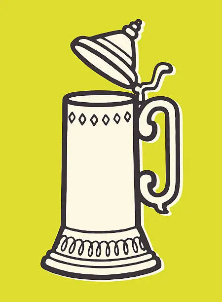 Vector illustration of Beer Stein