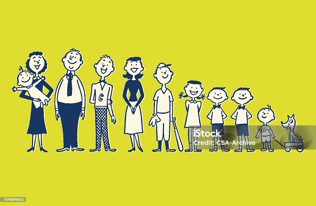 Large Family http://csaimages.com/images/istockprofile/csa_vector_dsp.jpg Family stock vector
