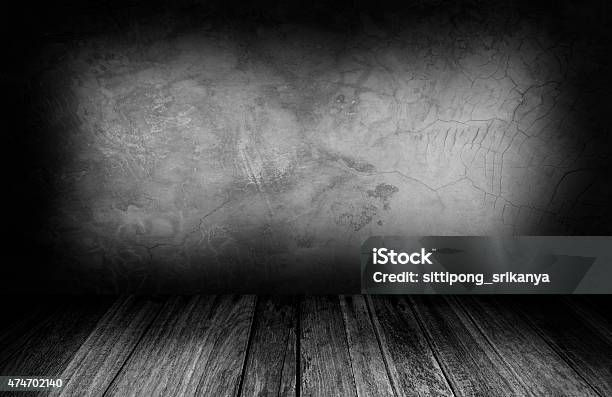 Interior Room With Gray Stone Wall Stock Photo - Download Image Now - 2015, Backgrounds, Brick