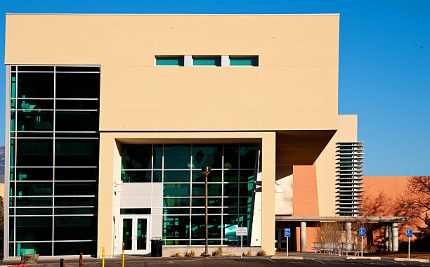 istock Modern Architecture Office Building, Steel, Glass 474703773
