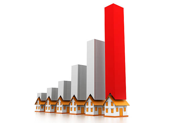 istock Graph of the housing market 474704147