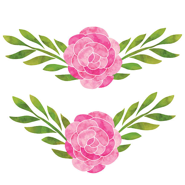 Ilustración de Watercolor Rosa Flores Rosas Hojas y más Vectores Libres de Derechos de 2015 - 2015, Arte, Arte y artesanía - iStock Ilustración de Watercolor Rosa Flores Rosas Hojas y más Vectores Libres de Derechos de 2015 - 2015, Arte, Arte y artesanía - iStock