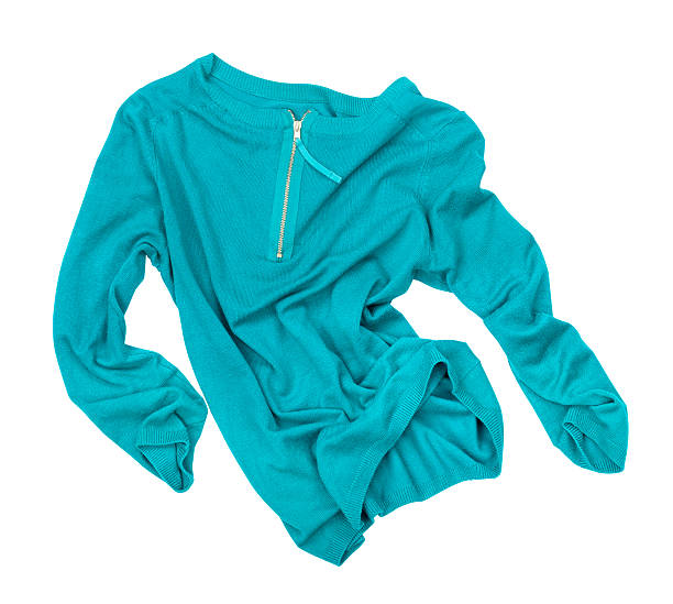 istock aquamarine blue blouse in motion on an isolated white background 474710780