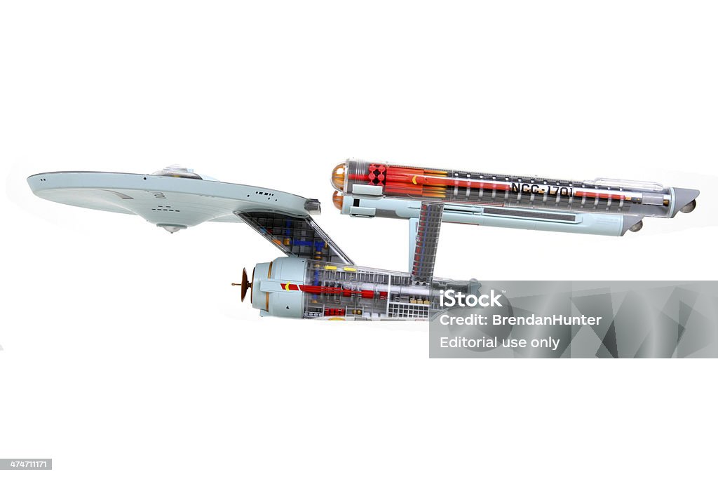 Dentro da Enterprise - Foto de stock de Nave Espacial royalty-free