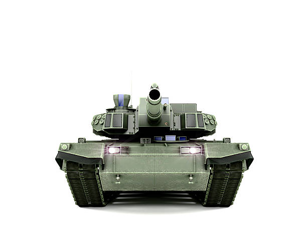 istock T-90 Main Battle Tank, isolated on white background 474716002