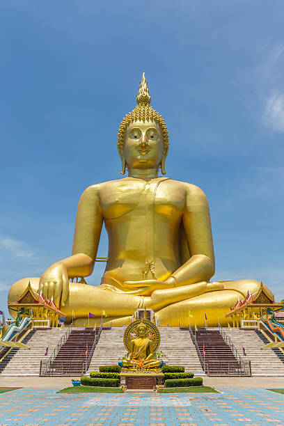 istock Wat muang, Ang thong Thailand 474716324