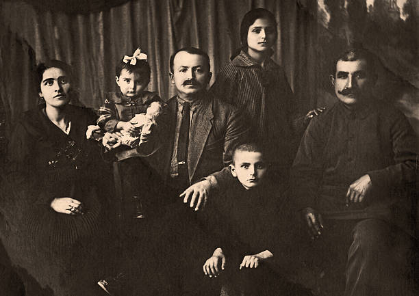 ビンテージのポートレート - armenian ethnicity ストックフォトと画像