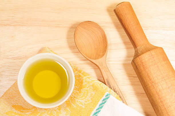 istock homemade baking. rolling pin, towel, chicken egg on cutting Board 474720066