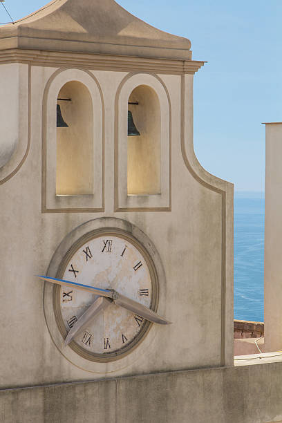 istock Tower clock on Castel sant'elmo in Naples Italy 474720194