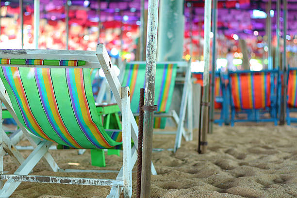 istock Wooden Chairs on Beach 474723077