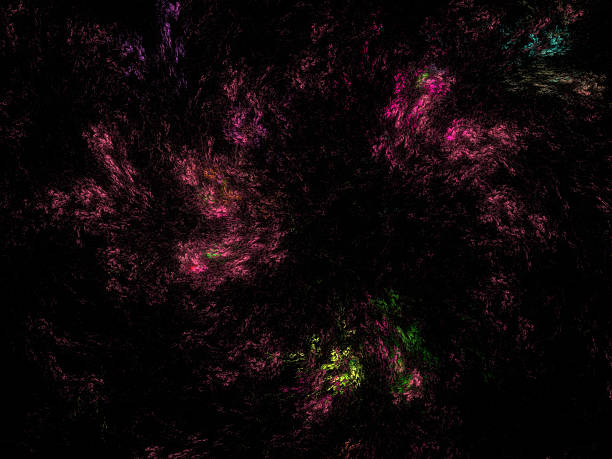 istock Digital Fractal on Black 474723120