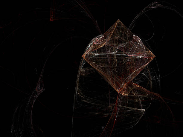 istock Digital Fractal on Black 474723124