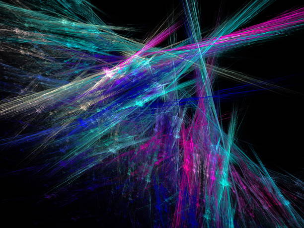 istock Digital Fractal on Black 474724466