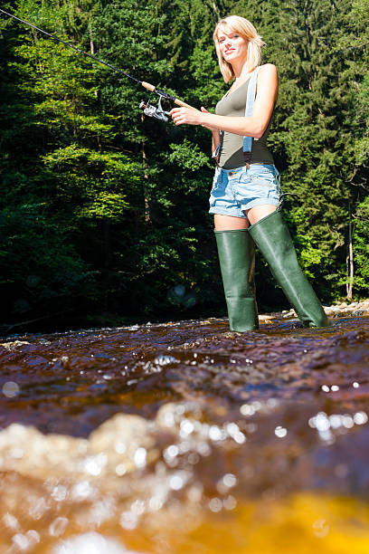 istock woman fishing 474726200