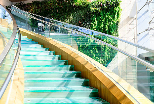 istock Modern Spiral Staircase in Office 474726370