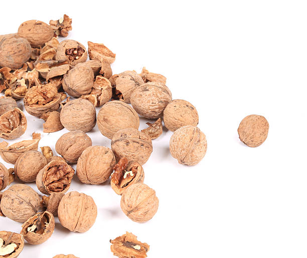 istock Close up of walnuts whole and cracked 474728157