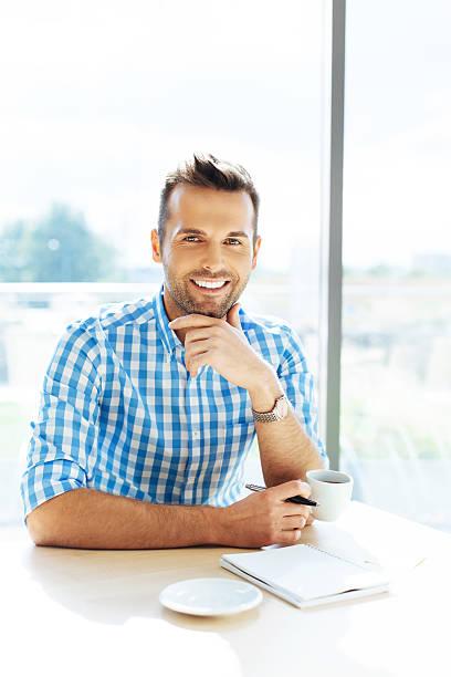 istock Handsome businessman in the office 474728964