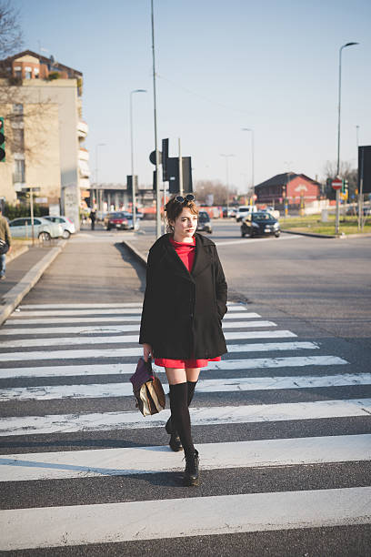 istock young beautiful red dressed vintage hipster woman 474730996