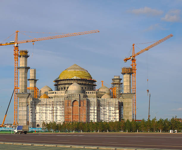 istock construction work on a new mosque in Astana. Kazakhstan. 474731416