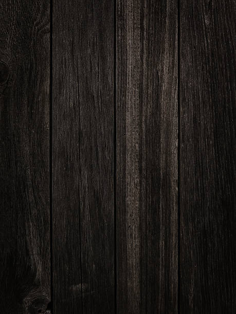 istock Overhead view of old dark wooden texture 474732676