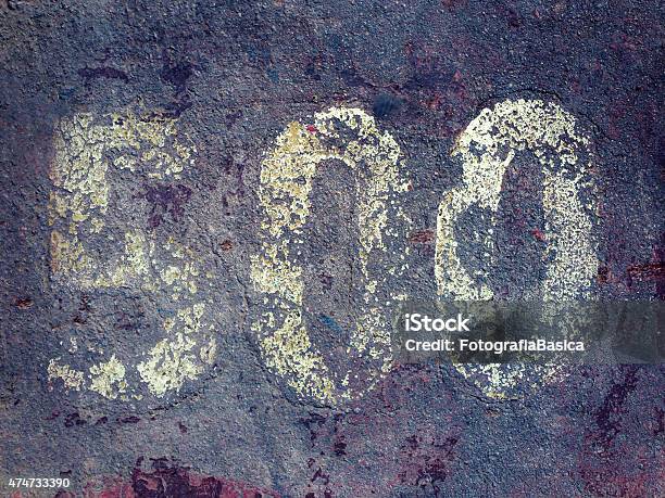 Five Hundred Meters Stock Photo - Download Image Now - 2015, Cement, Color Image