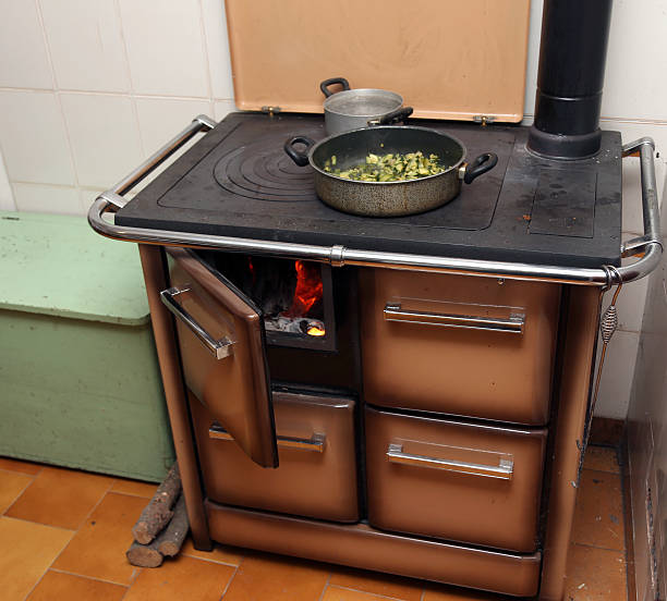 istock Zucchini with pot over the stove in the mountains 474738134