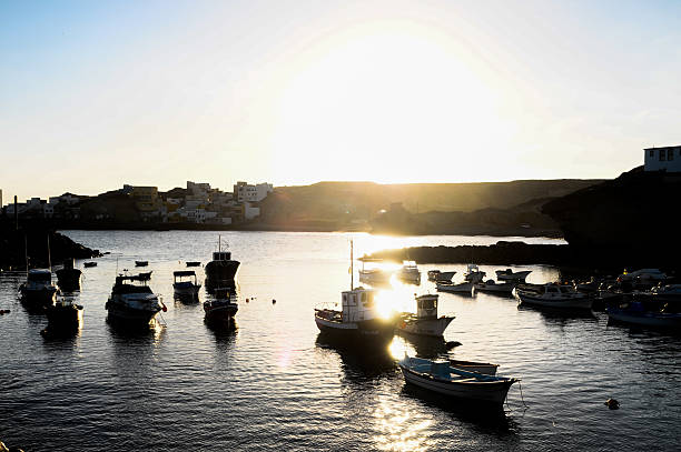 istock Silhouette Boats at Sunset 474740925