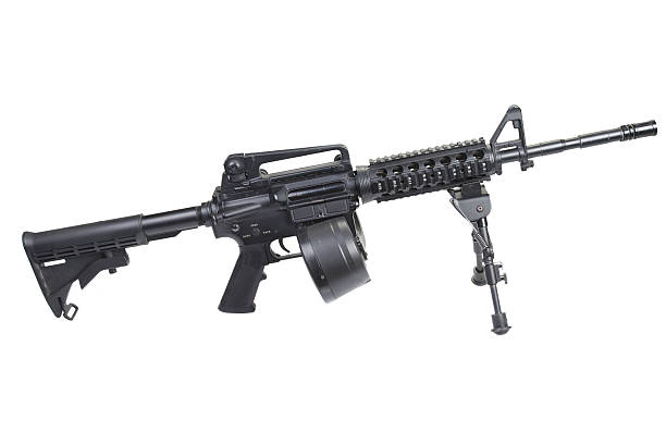 istock assault rifle with bipod isolated on a white background 474745692