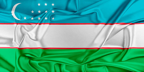 istock Flag of Uzbekistan 474749470