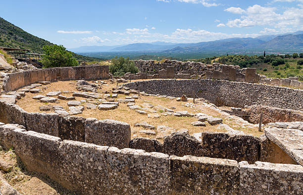 istock Grave circle A in Mycenae, Peloponnese, Greece 474754102