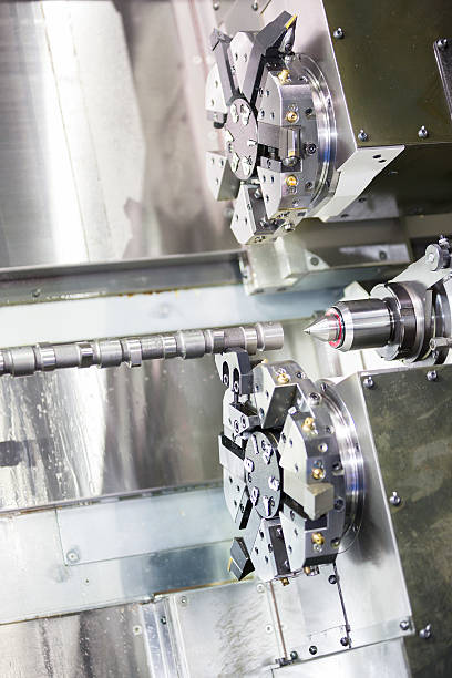 istock high precision CNC lathe turning automotive part 474760112